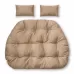 Подушка для двухместного кресла - кокона 130 х 95 см (Подушка для 2-х местных подвесных кресел коричневый (шоколад) FIS 101/201/301/401)
